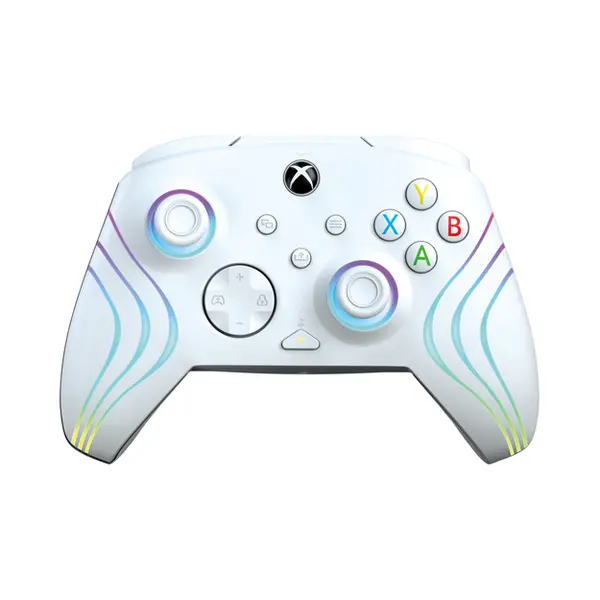 Pdp Afterglow Wave Wired Controller: White For Xbox Series X|S, Xbox One & Windows 10/11 thumbnail