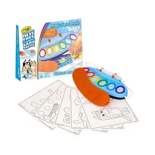 Crayola - Color Wonder Magic Light Brush - Bluey - Vlekvrije Verfset - Creatieve Activiteit En Cadeau Voor Kinderen Vanaf 3 Jaar