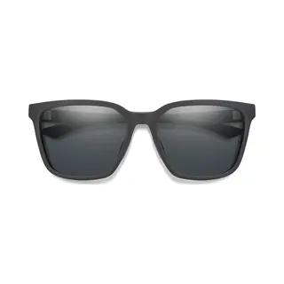 Smith Sunglasses Shoutout Core 003 M9 Matte Black Polarized Grey