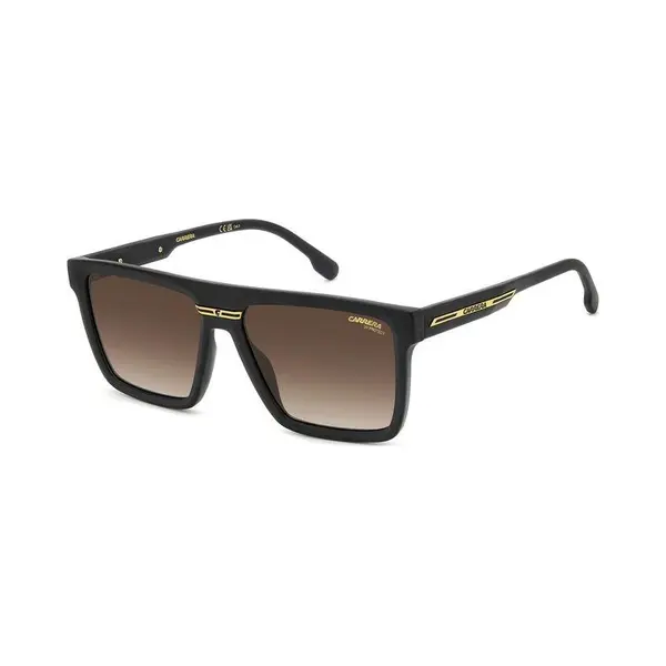Carrera Man Carrera Victory C 03/S 003/86 Sunglasses Bio Polyamide Black-opaque Brown Squared Shaded thumbnail