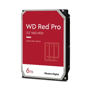 Western Digital Red Pro interne harde schijf 6 Tb 7200 Rpm 256 Mb 3.5" Sata
