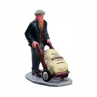 Lemax - Market Worker - Kersthuisjes & Kerstdorpen