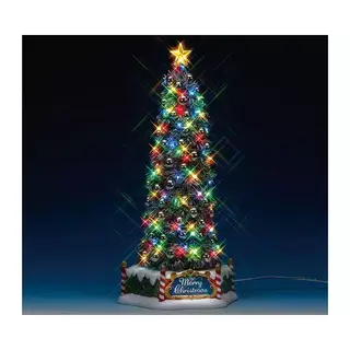 Lemax - Christmas Village - Sights & Sounds, New Majestic Christmas Tree - (84350)