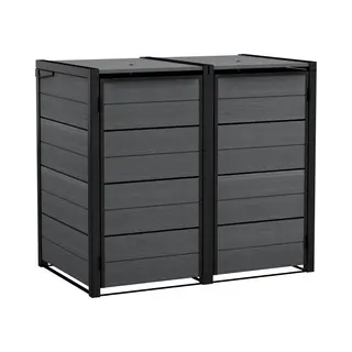 Keter Hide Away Containerberging - 2x 240L - Antraciet