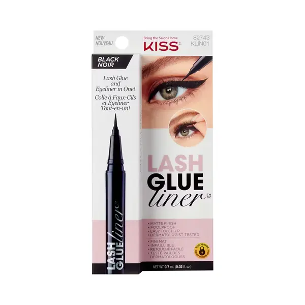 Kiss Lash Glue Liner Black 0, 7 Ml thumbnail