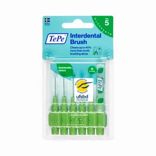 Tepe Interdental Brush 0, 8mm Green 6