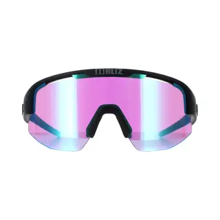 Bliz Sunglasses Matrix Small ZB7007-0130 Black Rose Violet Blue Mirror