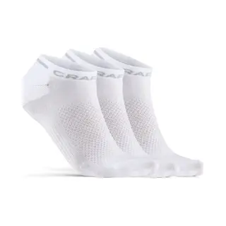 Craft, Unisex, Sportsokken, Core Dry Scheerloze Sokken 3-Pack (40 - 42), Wit