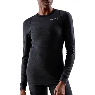 Craft - Core Wool Merino Ls Tee - Thermoshirt - Heren - Zwart - M