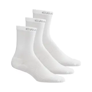 Craft, Damen, Sportsocken, Core Dry High Socks 3-Pack (43 - 45), Grau