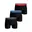 Zwart/Rood/Blauw