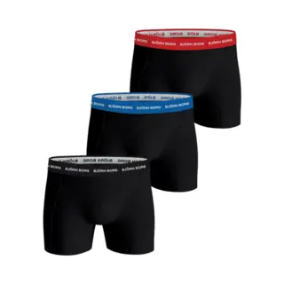 Björn Borg, Herren, Unterhosen, Cotton Stretch Boxer Trunks 3P, Mehrfarbig, (Xxl, 3er Pack)