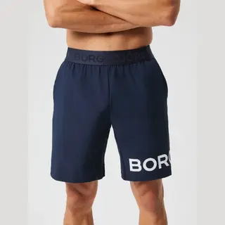 BjÖRn Borg Sportbroek Donkerblauw / Wit