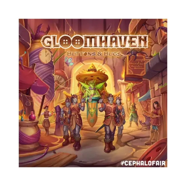 Asmodee Gloomhaven : Buttons & Bugs Gloomhaven: Buttons & Bugs Board game thumbnail