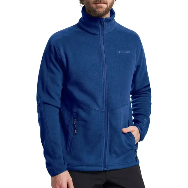 Tenson Fleece Jack Miracle Sapphire Blauw - Maat S - Heren - Outdoor thumbnail