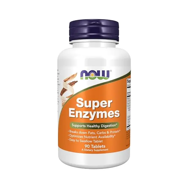Now Foods Super Enzymes 90 Tablets With Enzyme Blend - Now® thumbnail