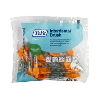 TePe Interdentale Ragers Original Oranje Iso Maat 1 – 0, 45 Mm (20 Stuks)