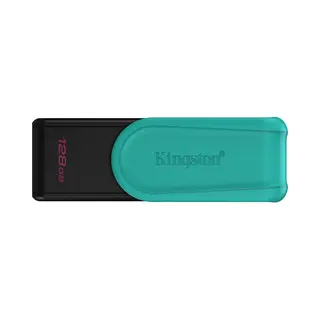 Kingston Technology DataTraveler 128GB Portable Usb 3.2 Gen 1 Exodia S (Black/Turquoise)