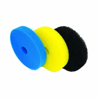 Sponzenset Geschikt Voor Pf-30 Drukfilter - 3 Filtersponzen - Diameter 30 Cm