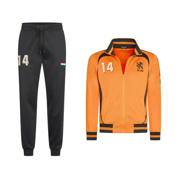 Cappuccino Italia - Heren Sport Set Tracksuit Nederland - Multi - Maat Xxl thumbnail