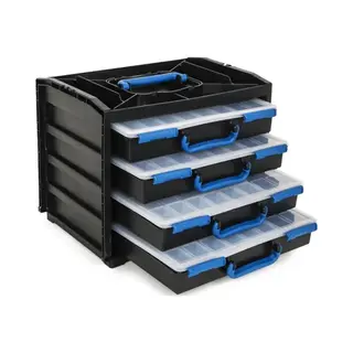5 Delige Draagbare Assortimentsdoos, Assortimentskoffer Deluxe