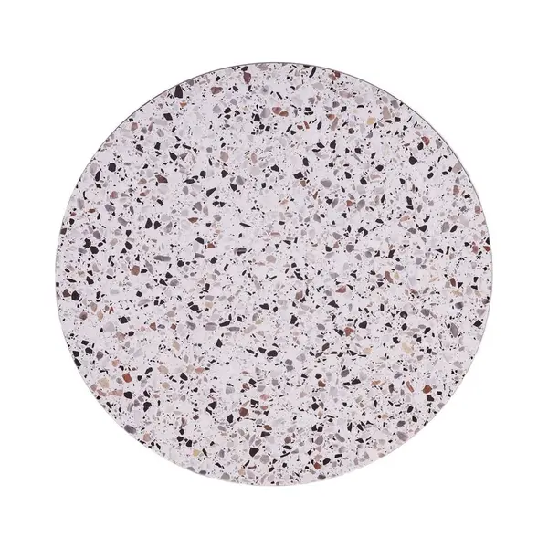 MaximaVida Runde Tischplatte Lucca 75 Cm – Terrazzo-Optik thumbnail