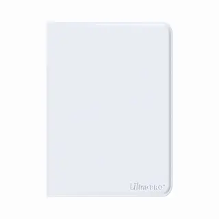 Ultrapro Pro-Binder Zippered 9-Pocket Vivid White