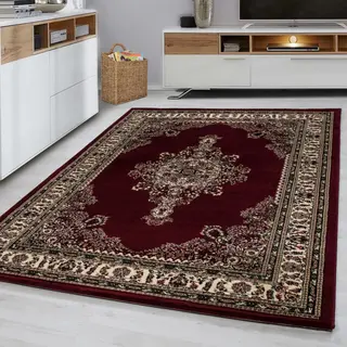 Muratap Marrakesh Neizar Oosters Vloerkleed Rood – Laagpolig Tapijt- 200x290 Cm