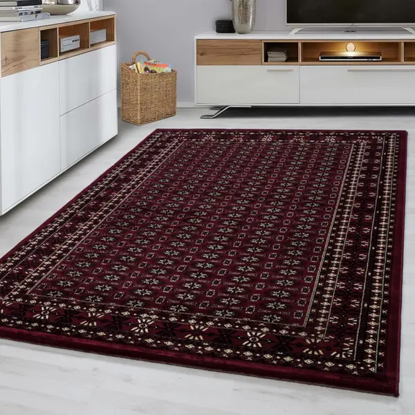 Muratap Marrakesh Gabbeh Oosters Vloerkleed Rood – Laagpolig Tapijt- 240x340CM thumbnail