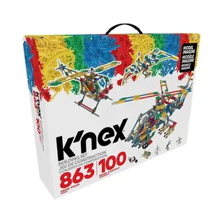 Knex Classics 863 Piece / 100 Model Building Set