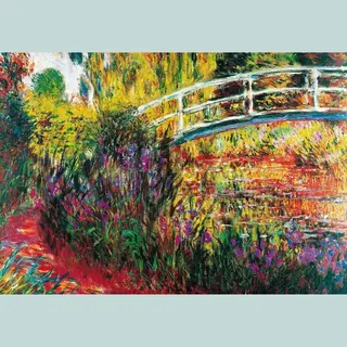 Pgm Kunstdruk Claude Monet - Le Pont Japonais 100x70cm