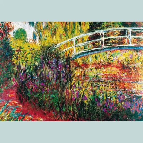 Pgm Kunstdruk Claude Monet - Le Pont Japonais 100x70cm thumbnail