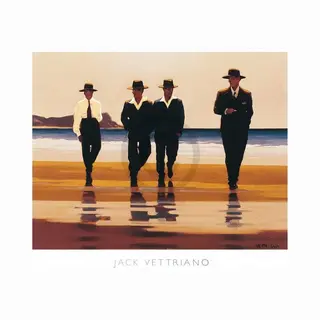 Pgm Kunstdruk Jack Vettriano - The Billy Boys 50x40cm