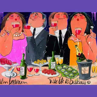 Pgm Kunstdruk El Van Leersum - It`s Delicious 80x60cm