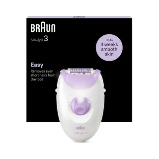 Braun Silk-épil 3 3-000 20 Pinzette Violett, Weiß
