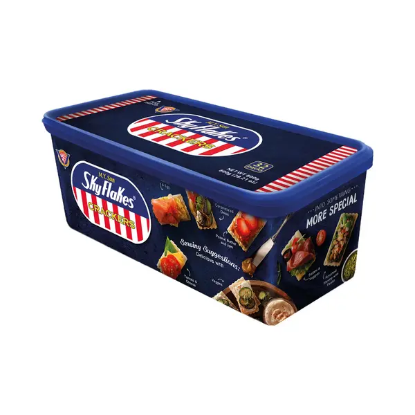 M.Y. San Skyflakes Cracker In Plastic Pail 800 G thumbnail