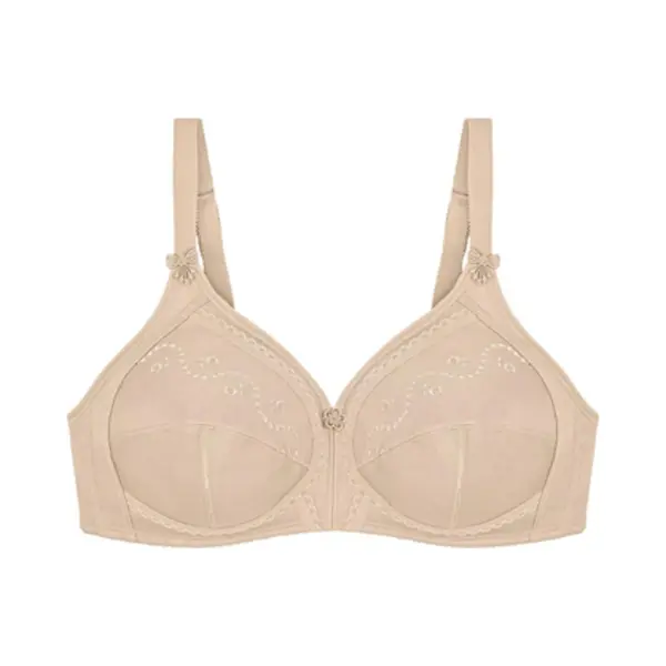 Triumph Doreen + Cotton 01 bh Zachte cup Beugelloos thumbnail