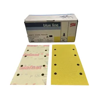 Sia Siarexx Cut Serie 1960 Schuurpapier - 93mm X 180mm - P120 - Prijs Per Doos ( Inhoud 100 Stuks)