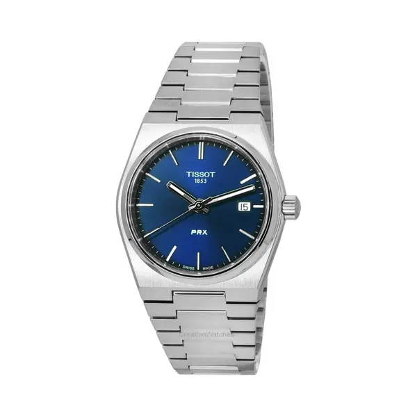 Tissot Prx 35mm Blue Dial Stainless Steel Quartz Watch T137.210.11.041.00 thumbnail