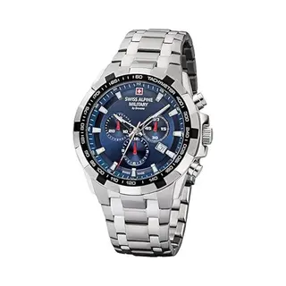 Swiss Alpine Military Herenhorloge 7043.9135, Armband