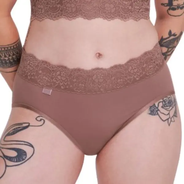 Sloggi Women Romance Midi (1-pack) - Dames Slip - Donkerbruin thumbnail
