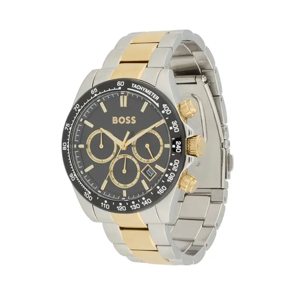 Boss Hero 2.0 Chronograph Quartz Black Gold Watch thumbnail