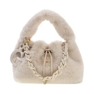 Handtasche Mit Kunstfell Mädchen Guess