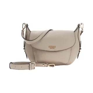 Guess Schoudertas Marsha Flap Shoulder Bag Light Taupe Beige