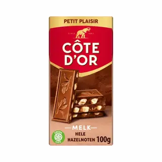 Côte d'Or Côte D’Or Bloc Melk/Noot – 20 X 100 G