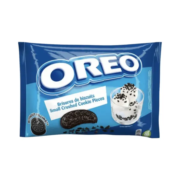 Oreo Crushed Cookie Pieces Mix-Ins Shakes & Cakes 400g thumbnail