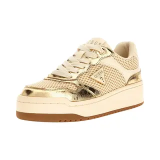 Guess Sneakers Laag 'Miram' Beige / Goud