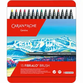 Caran D'ache Caran D’ Ache Fibralo Brush Viltstiften 15