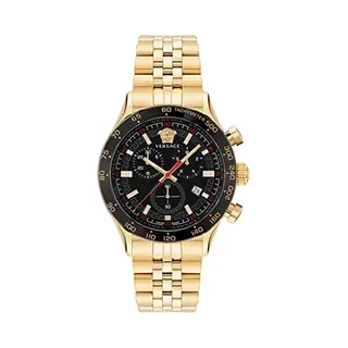 Versace VRSCVE2U00422 Analoog Armbandhorloge Voor Dames Goud