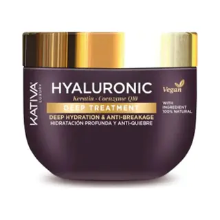 Hydrating Mask Kativa Hyaluronic Acid Anti-Breakage (300 Ml)